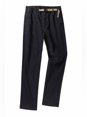 Backcountry Men's Black Venture Daily Pant V2 Elastic Waist Contrast Belt Medium